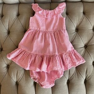 Ralph Lauren Dress & Bloomer set